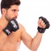 Рукавиці для змішаних єдиноборств MMA шкіряні UFC Pro UHK-69910 L чорний
