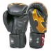 Перчатки боксерские кожаные TWINS FBGVL3-22GD-BK 10-18 унций черный-золотой