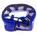Шлем боксерский открытый кожаный TWINS HGL-8T-BU M-XL синий-черный