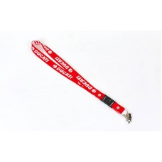 Шнурок для ключей на шею DUCATI SP-Sport M-4559-12 50см красный