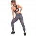 Комплект спортивний для фітнесу та йоги (лосини і топ) Lingo MILITARY CO-7151 S-XL камуфляж хакі