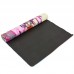 Килимок для йоги Джутовий (Yoga mat) Record FI-7156-4 розмір 183x61x0,3см принт Чакри Акварель