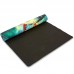 Килимок для йоги Джутовий (Yoga mat) Record FI-7157-3 розмір 183x61x0,3см принт Зимородки і Лотос