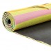 Килимок для йоги Джутовий (Yoga mat) Record FI-7157-5 розмір 183x61x0,3см принт Птахи
