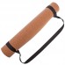 Килимок для йоги корковий каучуковий з принтом Record FI-7156-6 183x61мx0.4cм коричневий