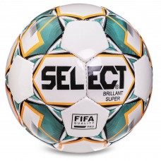 Мяч футбольный ST BRILLANT SUPER FIFA FB-2966 №5 PU белый-зеленый