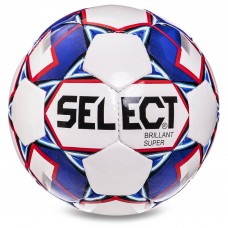 Мяч футбольный ST BRILLANT SUPER NAIA FB-2980 №5 PU белый-синий