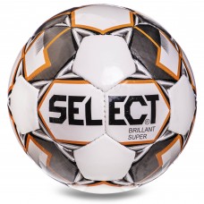 Мяч футбольный ST SUPER FIFA FB-2981 №5 PU белый-серый