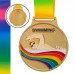 Медаль спортивная с лентой цветная SP-Sport Плавание C-0336 золото, серебро, бронза