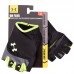 Перчатки для кроссфита и воркаута мужские UAR WorkOut BC-2428 размер S-XL черный-салатовый