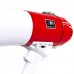 Громкоговоритель мегафон (рупор) SP-Planeta HW-2007М 20W белый-красный