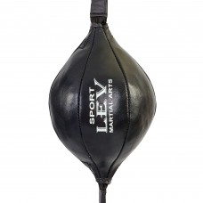 Груша боксерская на растяжках LEV LV-1858 30x16см черный