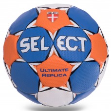 Мяч для гандбола SELECT ULTIMATE REPLICA-2 Club training синий-белый №2 PU