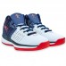 Кроссовки баскетбольные Jordan 0707-2 размер 41-45 белый-темно-синий