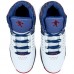 Кроссовки баскетбольные Jordan 0707-2 размер 41-45 белый-темно-синий