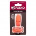 Свисток судейский пластиковый CLASSIC SAFETY WHISTLE FOX40-9903 цвета в ассортименте