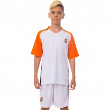 Форма футбольная детская SP-Sport ШАХТЕР гостевая 2017 Sport CO-3900-SH1 XS-XL белый-оранжевый