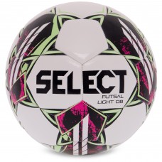 М'яч для футзалу SELECT FUTSAL LIGHT DB V22 Z-LIGHT-WG №4 білий-зелений