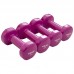 Гантели для фитнеса с виниловым покрытием Zelart Beauty TA-5225-4 2шт 4кг цвета в ассортименте