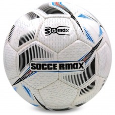 Мяч футбольны SP-Spor SOCCERMAX FIFA EN-10 №5 PU белый-черный