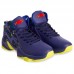 Кросівки баскетбольні SP-Sport 9999-3 розмір 41-45 синій-салатовий