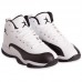 Кроссовки баскетбольные детские Jordan 1803-1 размер 31-35 белый-черный