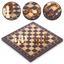 Набор настольных игр 3 в 1 SP-Sport L4008 шахматы, шашки, нарды