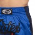 Шорти для тайського боксу та кікбоксингу FAIRTEX BS1702 S-XL синій-чорний