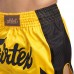 Шорти для тайського боксу та кікбоксингу FAIRTEX BS1701 M-XL жовтий-чорний
