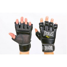 Перчатки для смешанных единоборств MMA EVERLAST 4402B L черный