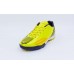 Сороконожки футбольные подростковые OB-3429-YBK размер 32-37 желтый-черный