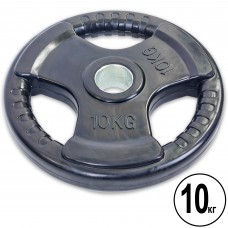 Блины (диски) обрезиненные Record TA-5706-10 52мм 10кг черный