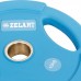 Диски для штанги поліуретанові Zelart TA-5336-50-15 50мм 15кг синій