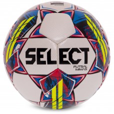 М'яч для футзалу SELECT FUTSAL MIMAS V22 Z-MIMAS-WY №4 білий-жовтий