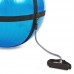 Мяч для фитнеса фитбол с эспандером и ремнем для крепления PRO-SUPRA FI-0702B-65 65см синий
