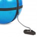 Мяч для фитнеса фитбол с эспандером и ремнем для крепления PRO-SUPRA FI-0702B-75 75см синий