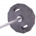 Штанга пряма олімпійська зі сталевими дисками Champion Newt NT-4737-73 довжина-1,8м 50мм 73кг