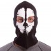 Підшоломник балаклава-маска SP-Sport Скелет Ghost MS-4825-3 чорний-білий
