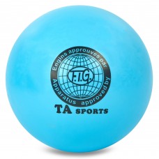М'яч для художньої гімнастики TA SPORT SP-Sport BA-GB75 20см кольори в асортименті