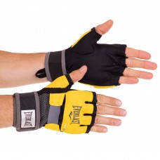 Рукавички-бинти внутрішні гелеві для боксу та єдиноборств EVERLAST HAND WRAPS 4355Y M-XL жовтий