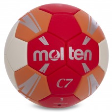 М'яч для гандболу MOLTEN C7 H2C3500-RO №2 PVC помаранчевий