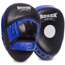 Лапа Вигнута для боксу та єдиноборств BOXER 2012-01 элит 23х19х4,5см 2шт кольори в асортименті