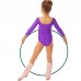 Купальник для танців і гімнастики з довгим рукавом Lingo CO-2477 S-L фіолетовий