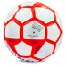 М'яч футбольний CONTI BALLONSTAR EC-08 №4 PU білий-червоний