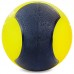 М'яч медичний медбол Zelart Medicine Ball FI-5121-6 6кг жовтий-чорний