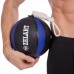 Мяч медицинский медбол с веревкой Zelart Medicine Ball FI-5709-3 3кг черный-зеленый