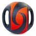 М'яч медичний медбол з двома ручками Record Medicine Ball FI-5111-8 8кг чорний-червоний