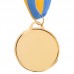 Медаль спортивна зі стрічкою SP-Sport AIM Бильярд C-4846-0021 золото, срібло, бронза