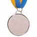 Медаль спортивна зі стрічкою SP-Sport AIM Бильярд C-4846-0021 золото, срібло, бронза