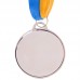 Медаль спортивна зі стрічкою SP-Sport AIM Боулінг C-4846-0006 золото, срібло, бронза